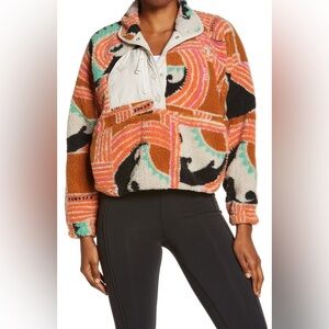 NWOT free people rocky ridge fleece pullover